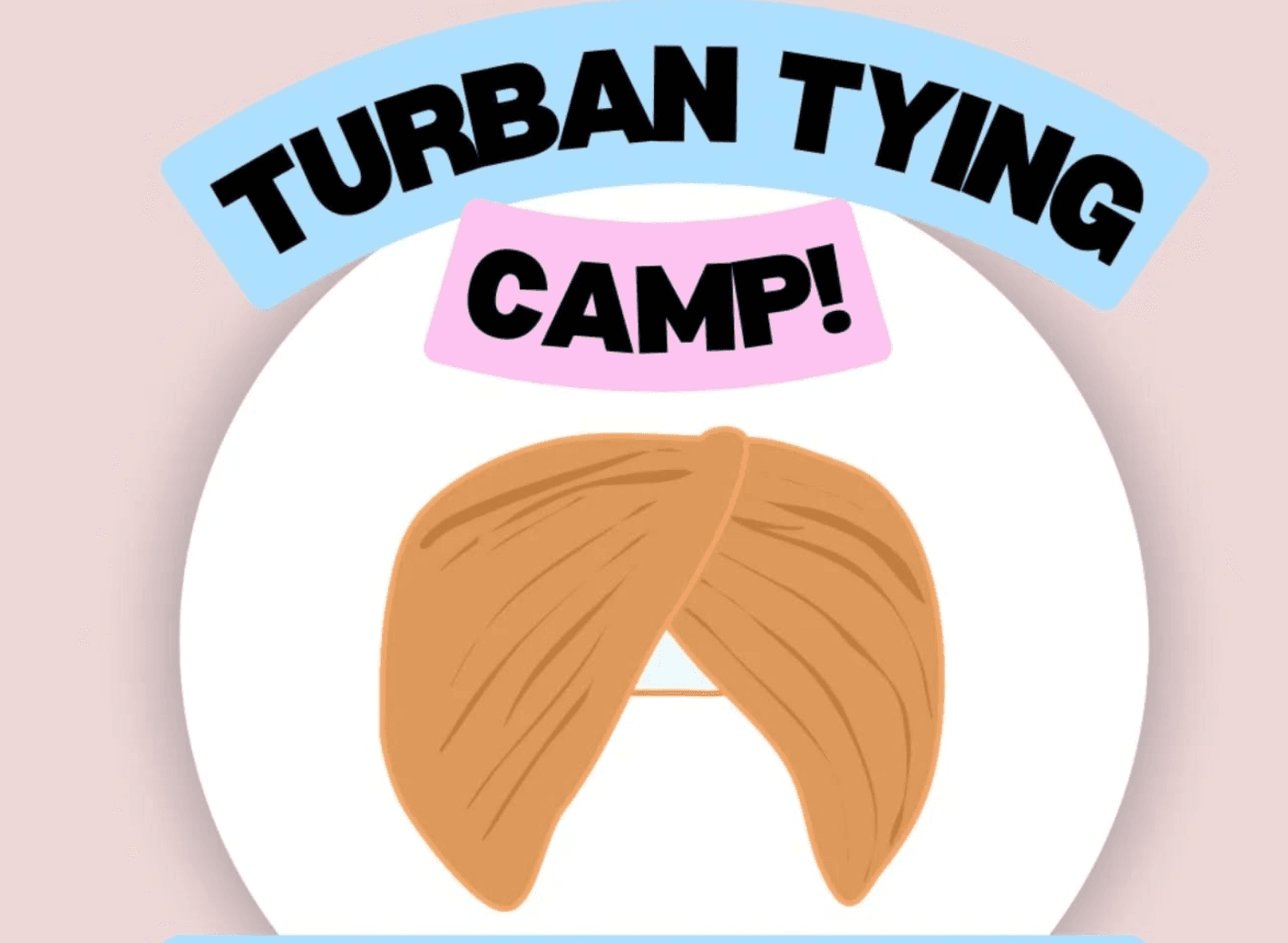 Turban tying learning camps